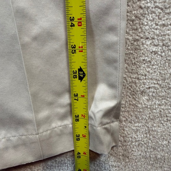 Brooks Brothers Milano Advantage Chino Mens 33x32 Beige Slim Fit Cotton Pants - Picture 8 of 8